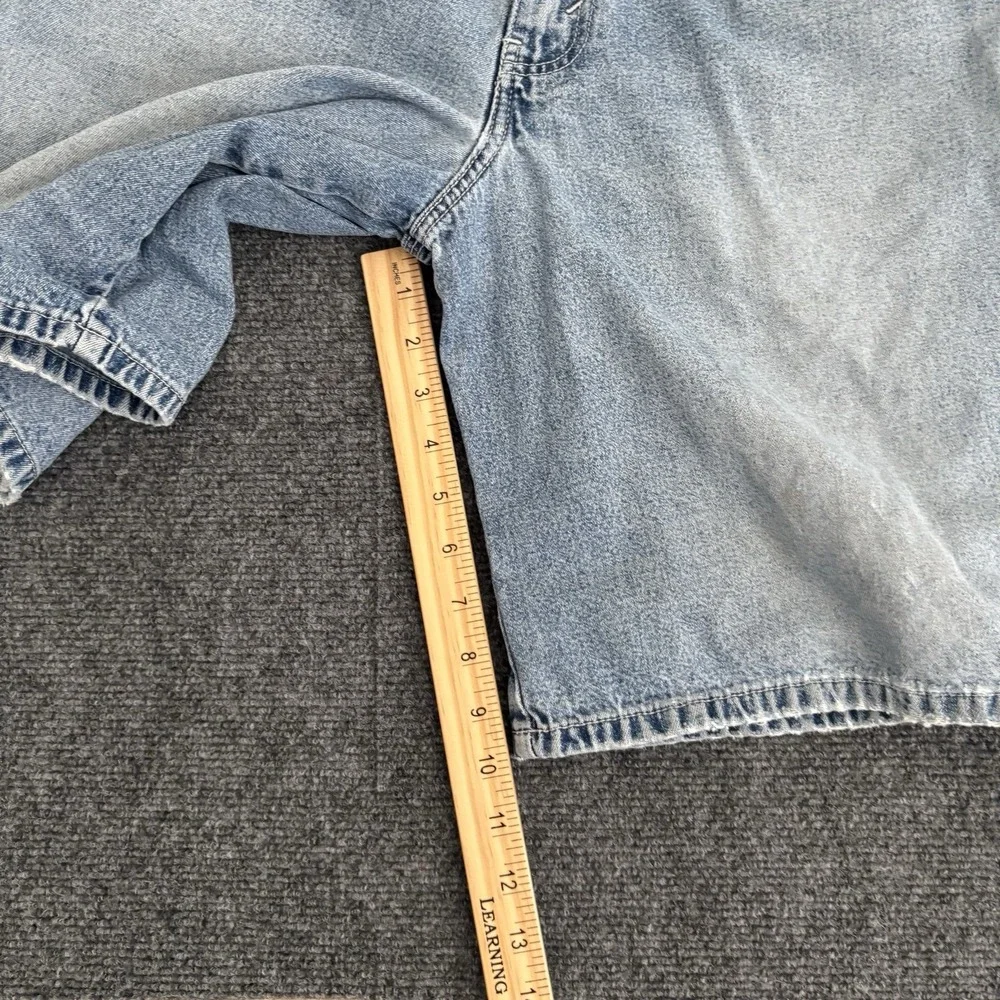 Vintage Y2K Levi's SilverTab Men's Denim Painter‎ Carpenter Shorts Size 32x10